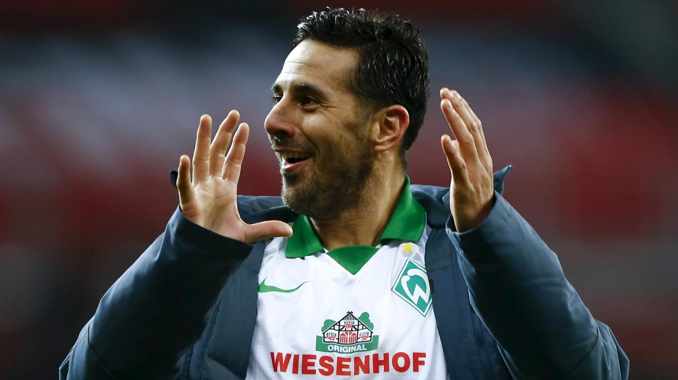 Werder-Stürmer Claudio Pizarro trifft auf alte Bekannte: die Bayern.