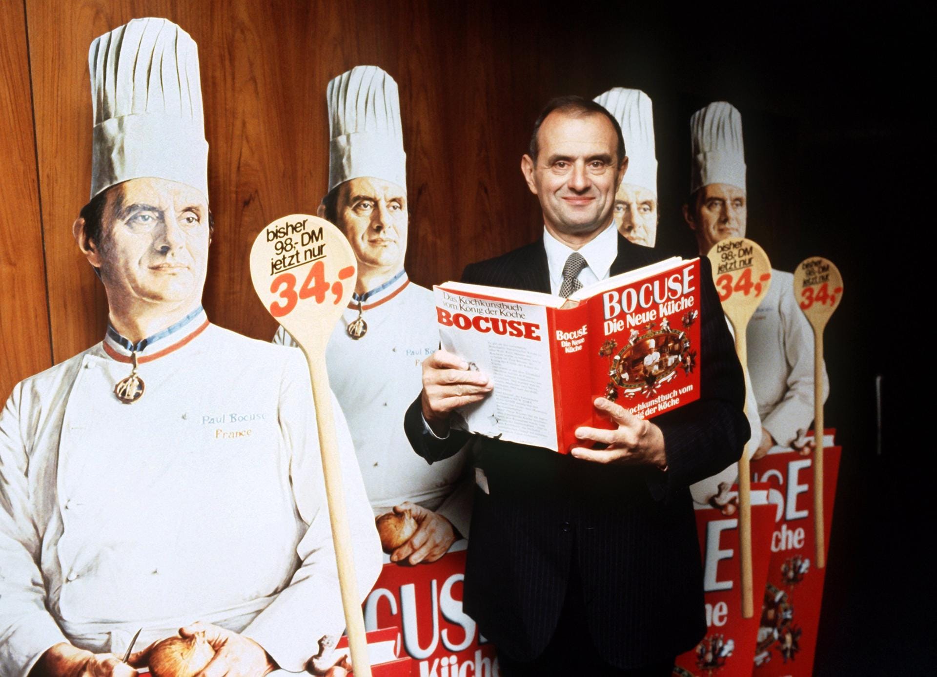 Mitte der 70-er-Jahre erschien in Deutschland und anderen Ländern sein Buch "Die neue Küche" - eine Küche, die auf erstklassige, frische Zutaten und beste Zubereitung setzte, während die Hausfrauen gerade Konserven und Tiefkühlkost für sich entdeckt hatten.