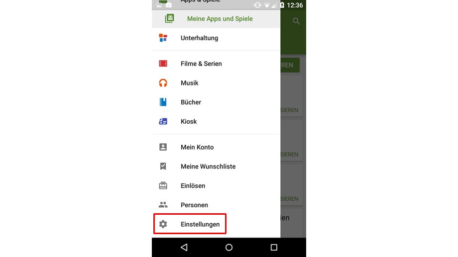 Android bietet auch die Möglichkeit, Updates für Apps automatisch installieren zu lassen.
