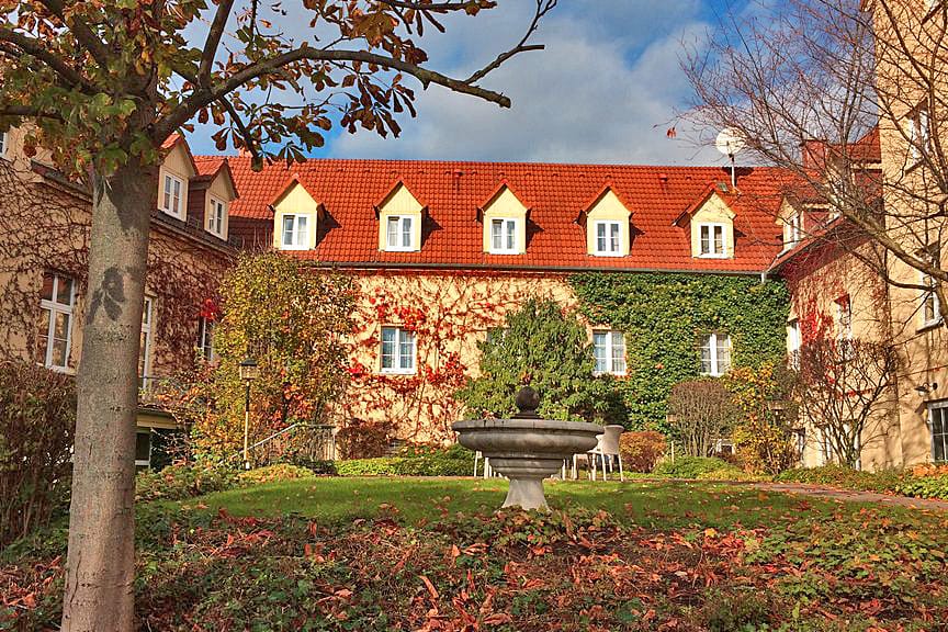 Das "Romantik Hotel Dorotheenhof" bietet inmitten von Weimar Urlaubsatmosphäre für Verliebte.