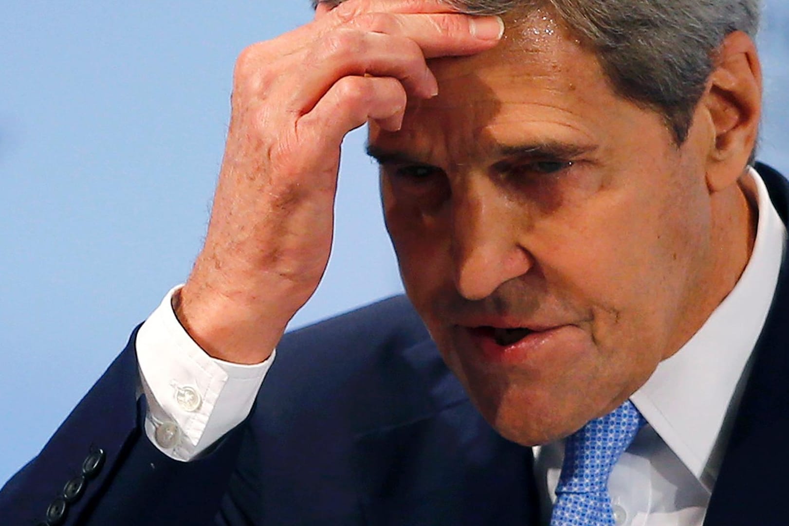 US-Außenminister John Kerry sehr besorgt über den Krieg in Syrien.