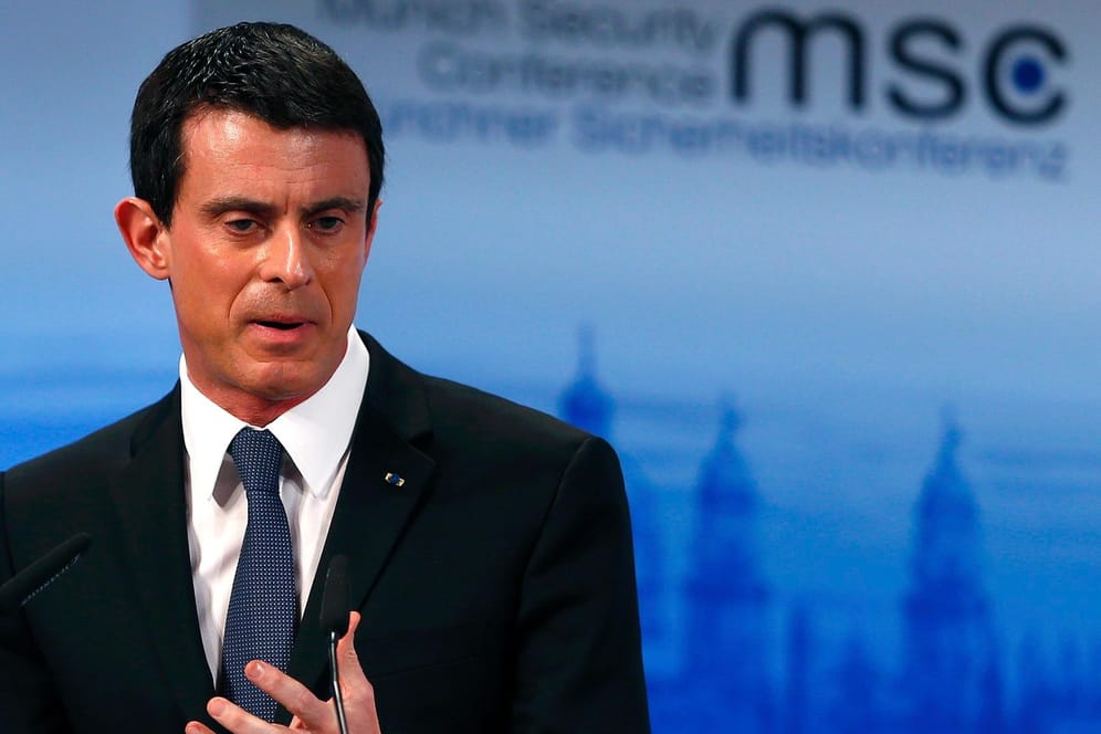 Manuel Valls bei der Münchner Sicherheitskonferenz: Frankreich will keine weiteren Flüchtlinge aufnehmen.