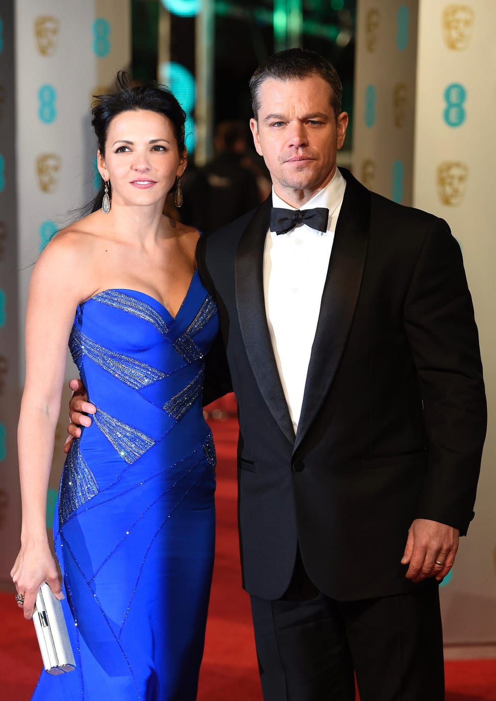 Matt Damon und seine Frau Luciana Barroso ließen sich die Preisverleihung ebenfalls nicht entgehen.