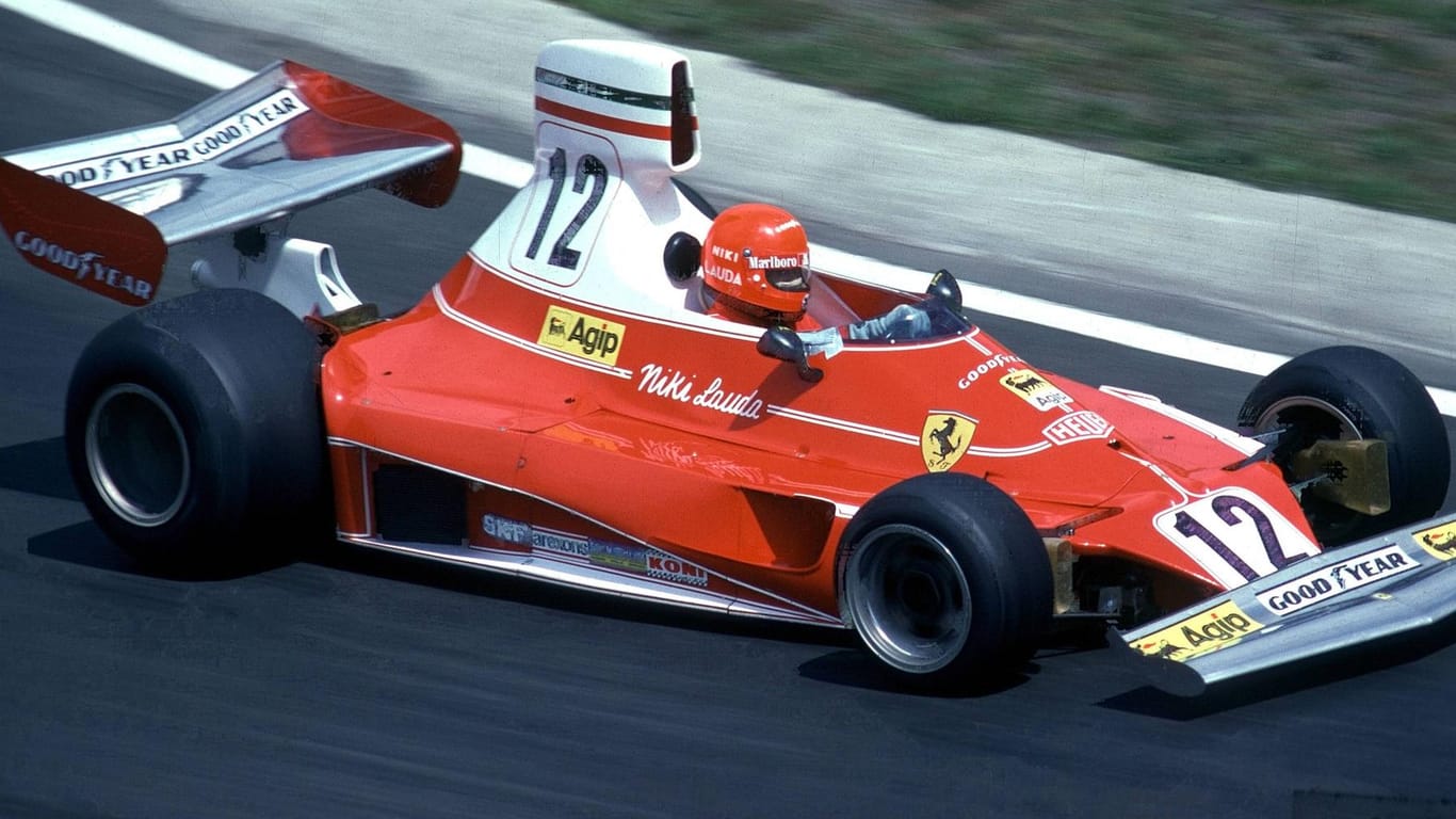 Psychologischer Vorteil im WM-Kampf? Im Design des Sieger-Auto von Niki Lauda aus dem Jahr 1975 will Ferrari in der kommenden Saison an den Start gehen.