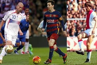 Zinedine Zidane, Lionel Messi, Johan Cruyff: Das sind die verrücktesten Elfmeter der Fußballgeschichte.