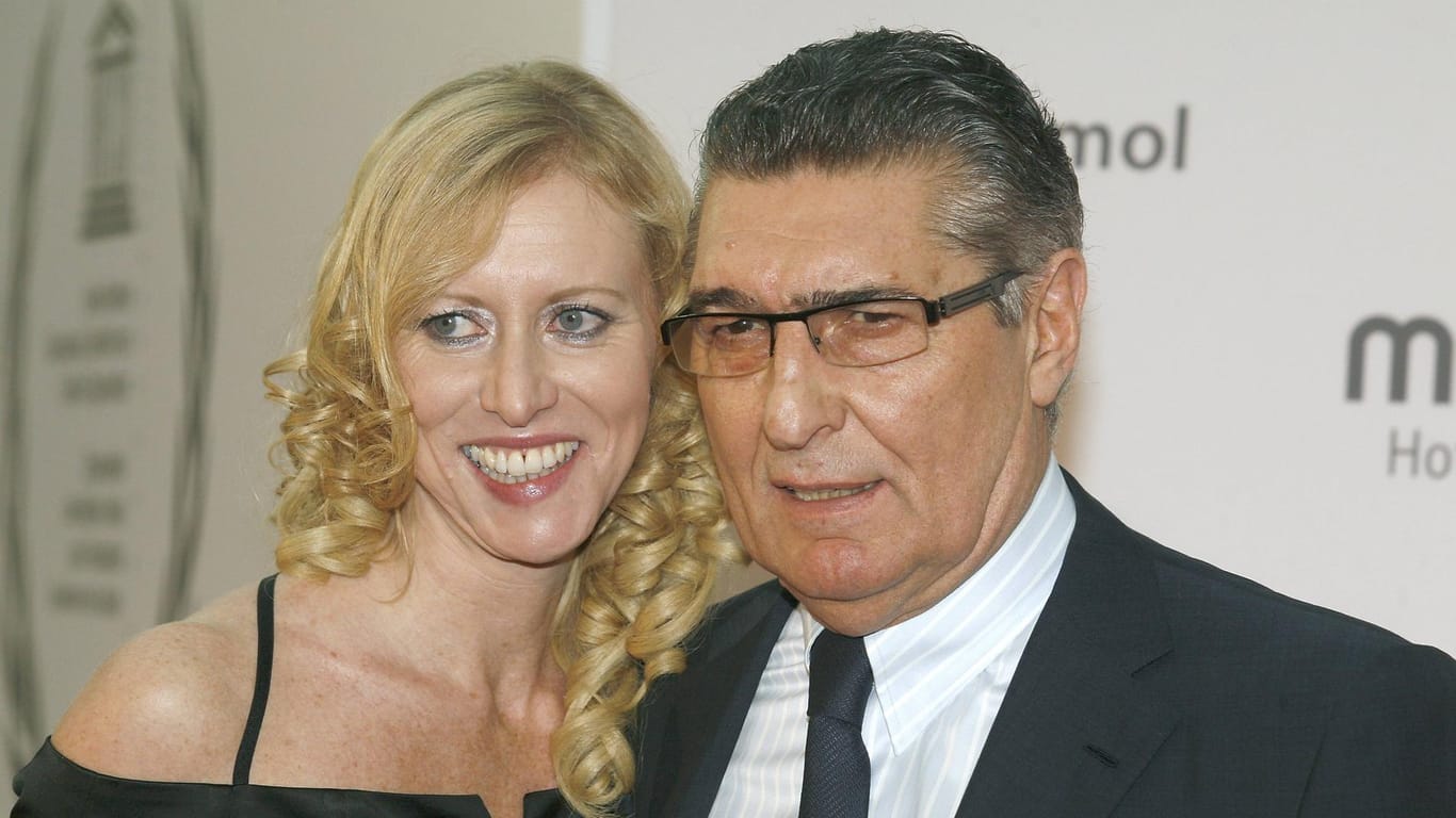 Britta Assauer mit ihrem Ex-Mann Rudi im Oktober.2010.