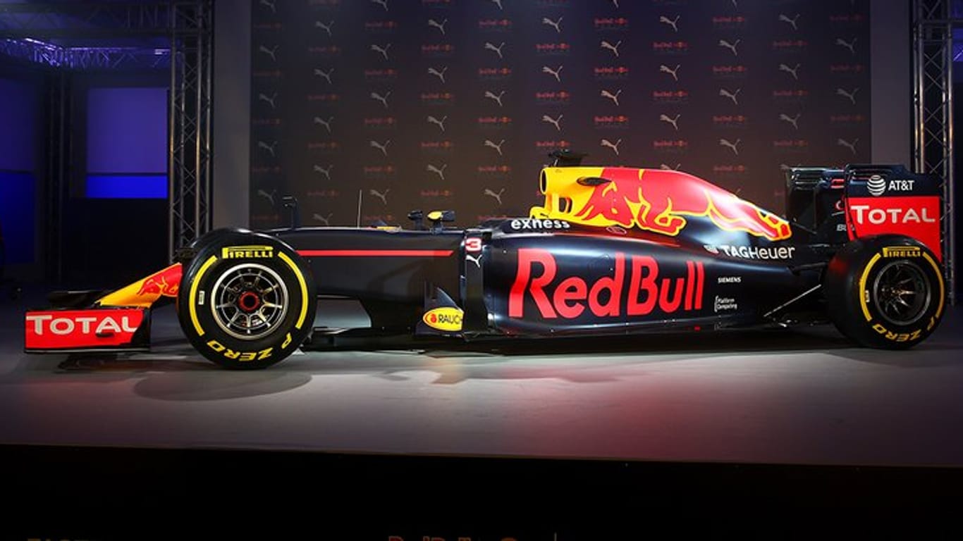 So sieht der neue Red Bull für die Saison 2016 aus.