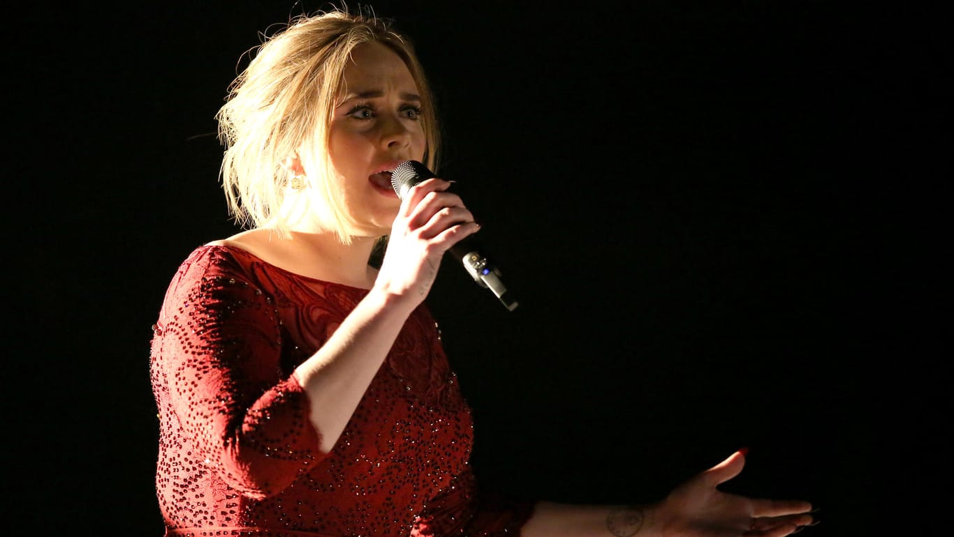 Adele schämt sich für ihren Auftritt bei der Grammy-Verleihung in Los Angeles.
