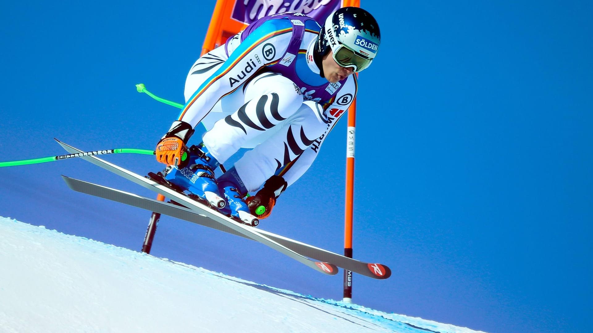 Thomas Dreßen zeigt sich in Chamonix in guter Form.