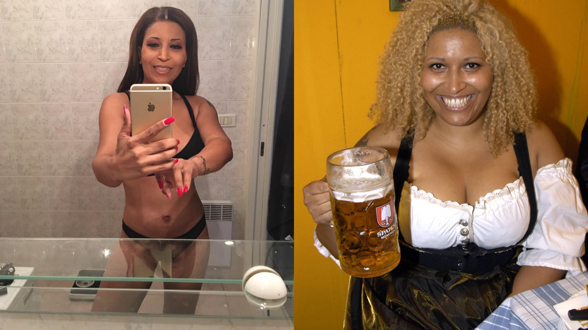 Was für eine Veränderung: Aus der ehemals runden, blonden ist eine gertenschlanke, brünette Patricia Blanco geworden. Was für eine Veränderung: Aus der ehemals runden, blonden ist eine gertenschlanke, brünette Patricia Blanco geworden.