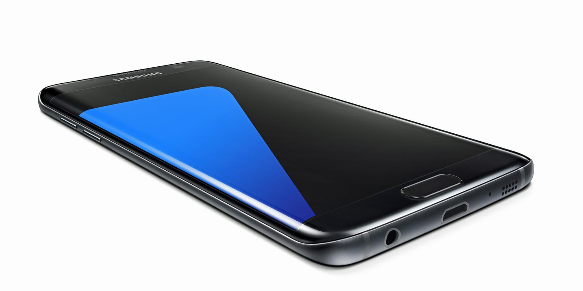Das Galaxy S7 Edge ist mit seinem 5,5-Zoll-Display schon eher ein Phablet. Die Bedienung braucht eher beide Hände.