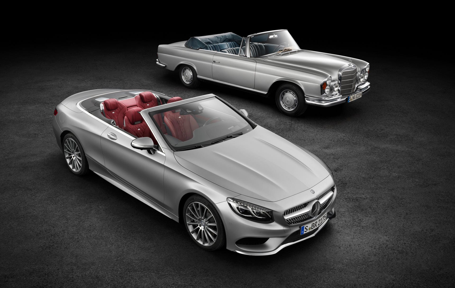 Der schiere Luxus - die Mercedes S-Klasse als viersitziges Cabrio.