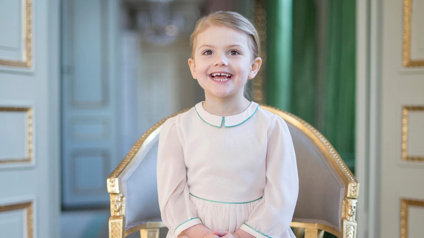 Am 23. Februar feiert Estelle von Schweden ihren vierten Geburtstag.