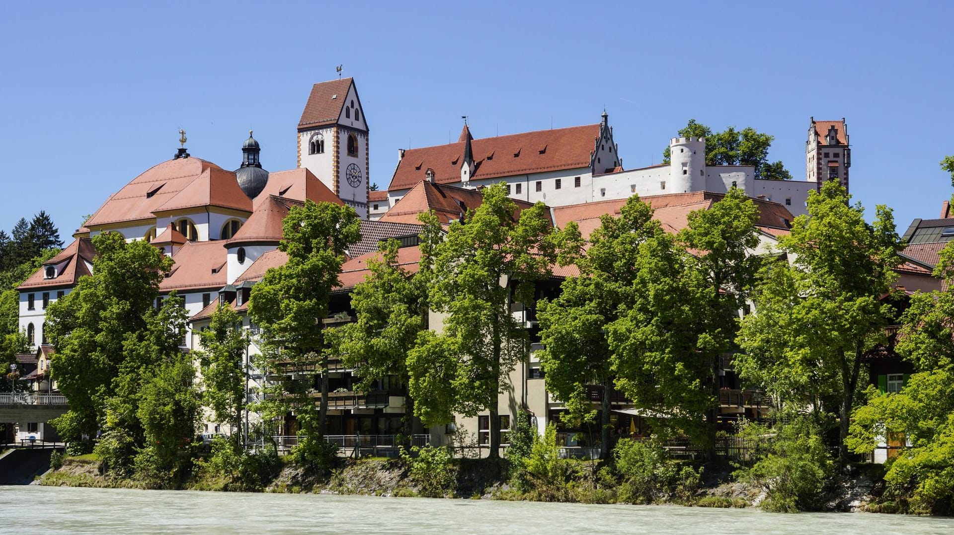 Füssen punktet mit einer romantischen Altstadt.