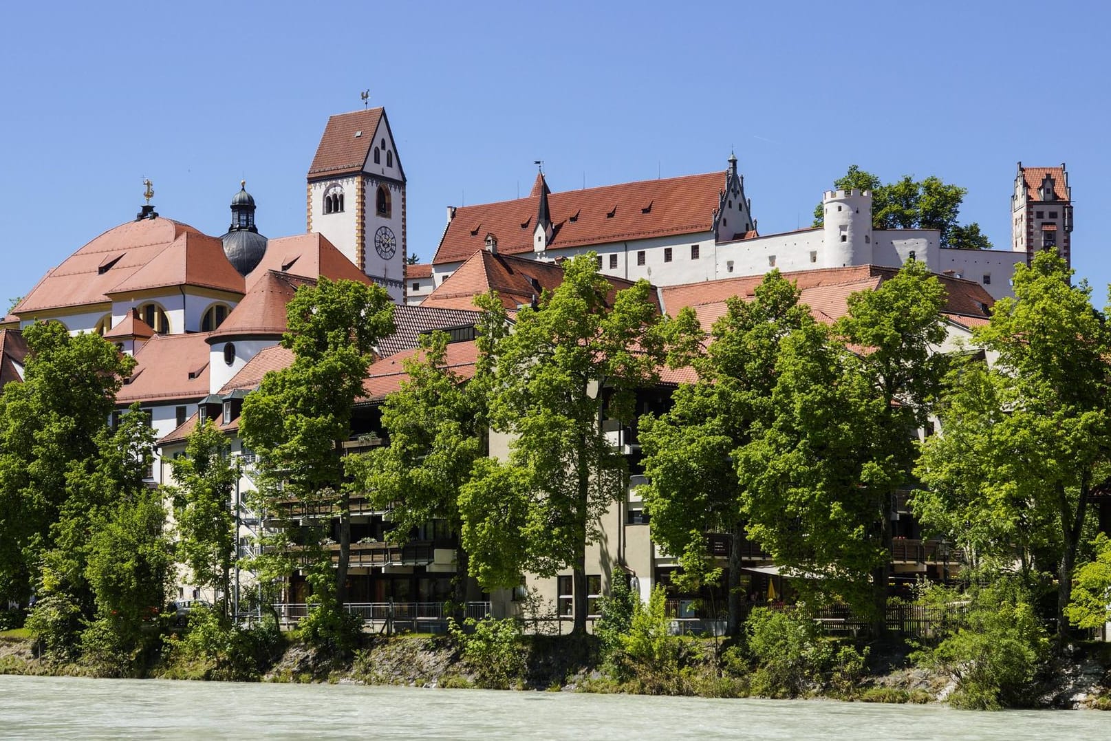 Füssen punktet mit einer romantischen Altstadt.