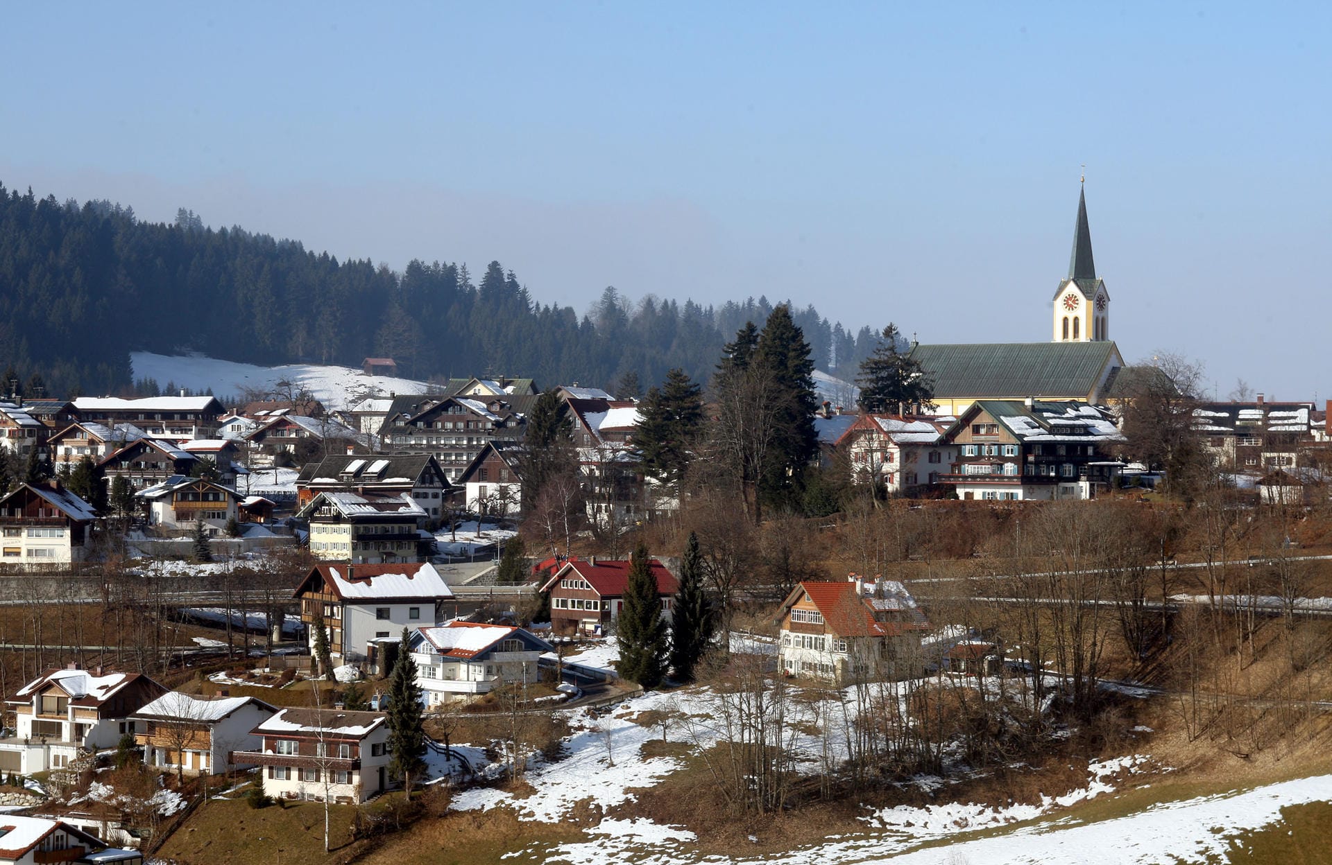 Bayern - Ansicht von Oberstaufen