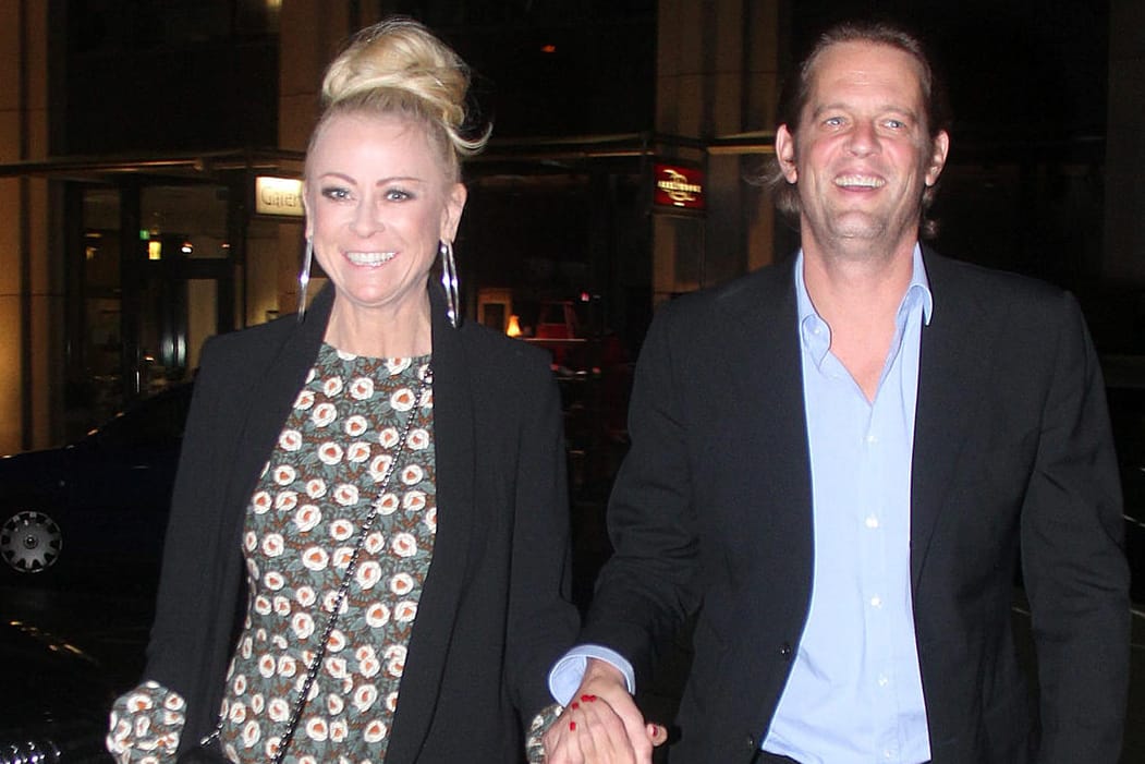 Jenny Elvers and Steffen von der Beeck sind verlobt.