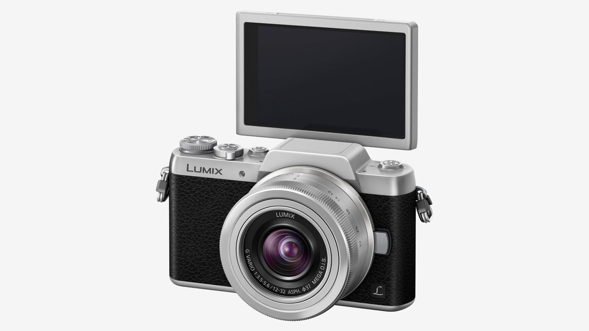 Panasonic Lumix DMC-GF7 mit Objektiv Lumix G Vario 12-32
