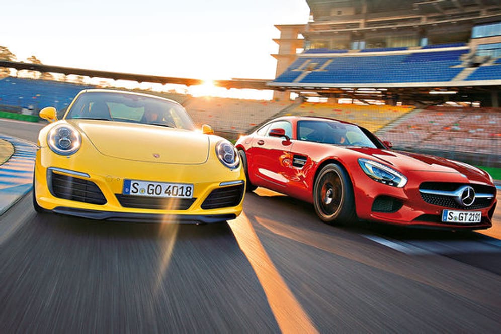 Welcher Biturbo-Sportwagen ist der bessere?