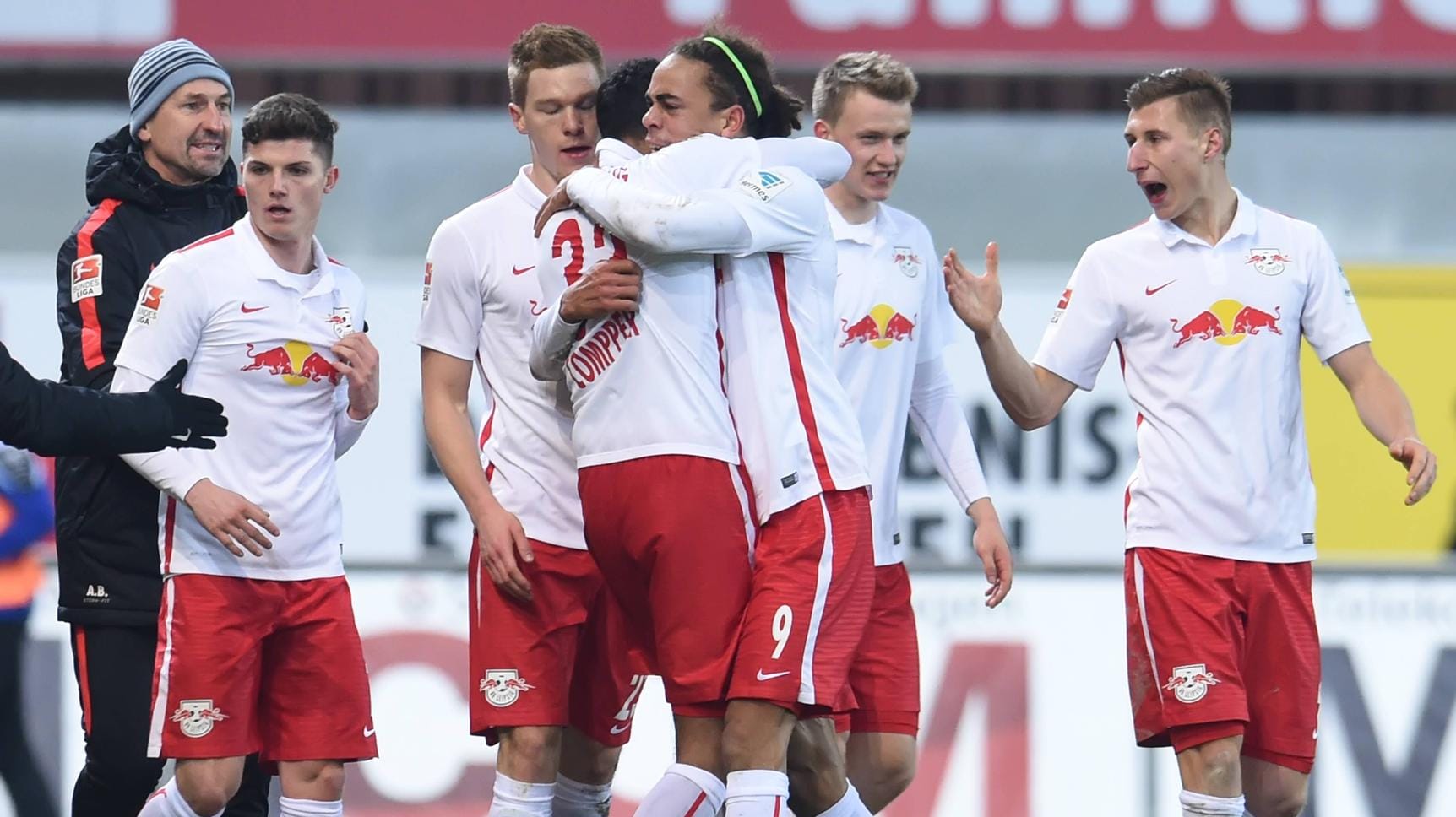 Der Aufstieg von Zweitligist RB Leipzig scheint nur noch Formsache zu sein.