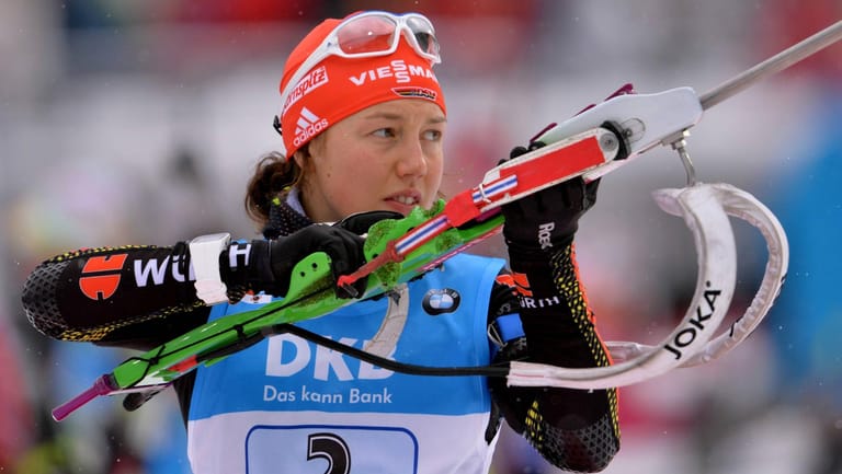 Laura Dahlmeier steht mit zehn weiteren DSV-Biathleten im WM-Kader für Oslo.