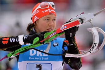 Laura Dahlmeier steht mit zehn weiteren DSV-Biathleten im WM-Kader für Oslo.