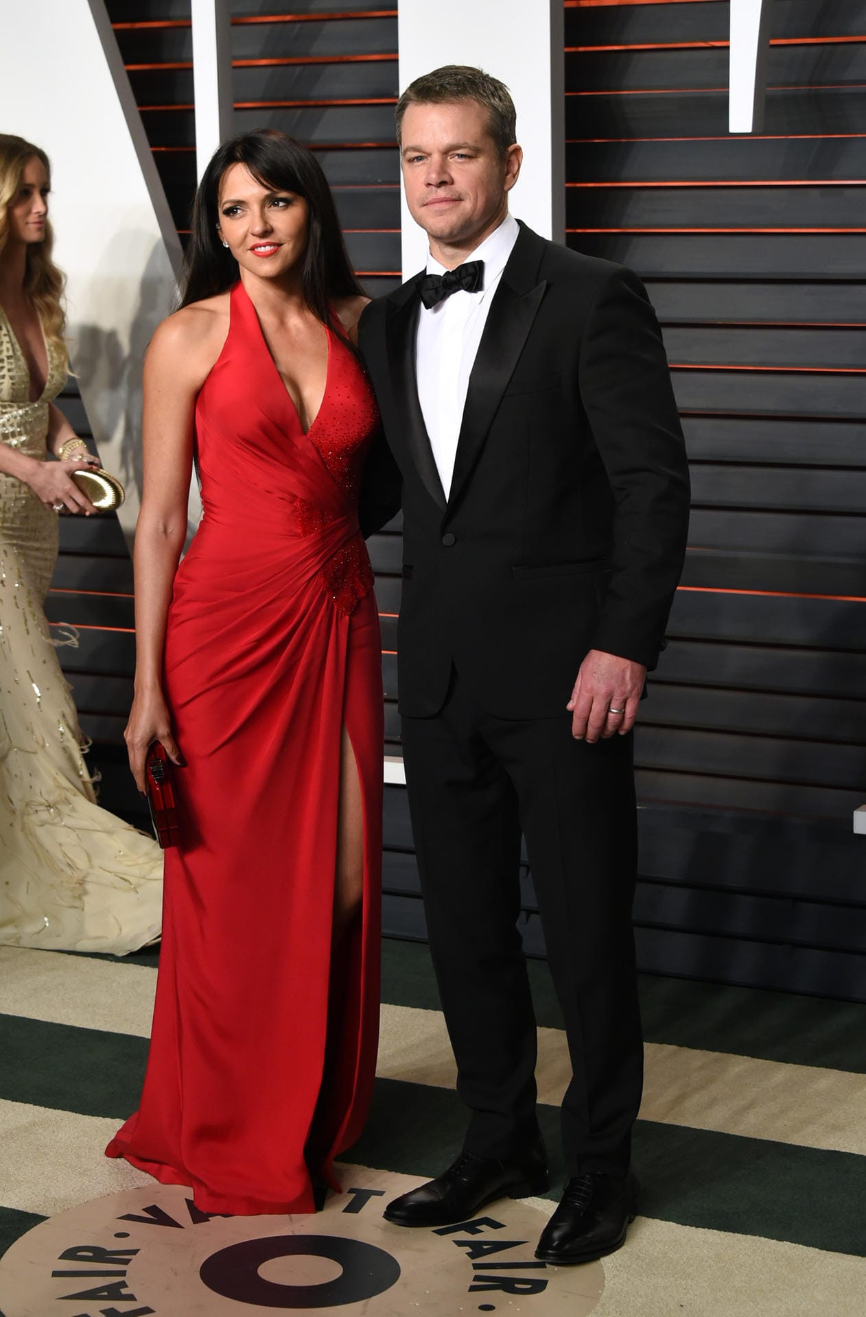 So ein schönes Paar: Matt Damon und seine Frau Luciana Barroso.