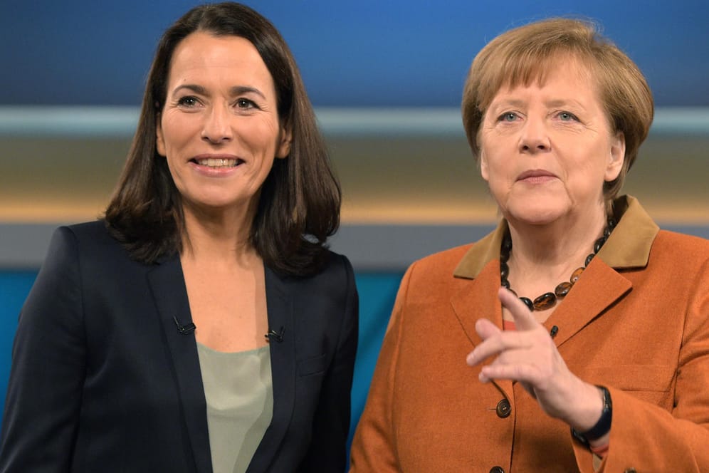 Bundeskanzlerin Angela Merkel zu Gast bei Anne Will.