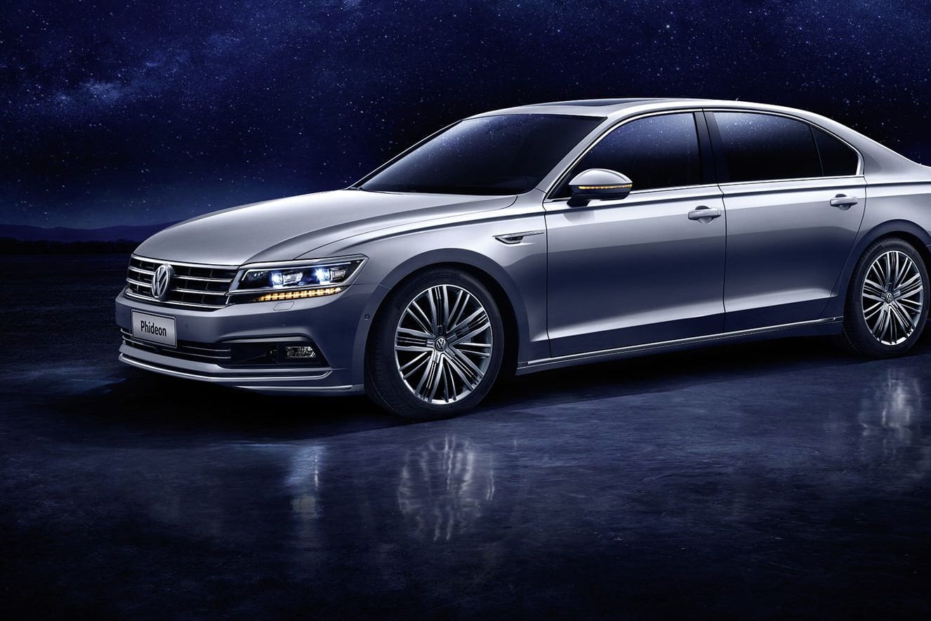 Der VW Phideon soll in China zum Erfolgstypen werden.