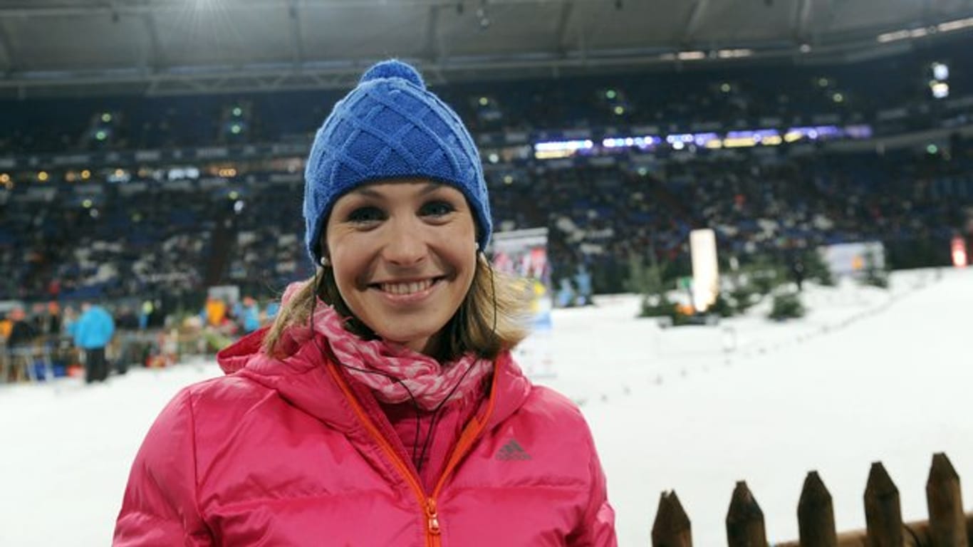 Magdalena Neuner ist mit zwölf Titel Rekord-Weltmeisterin.