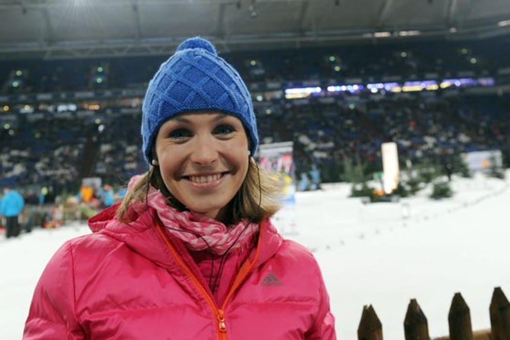 Magdalena Neuner ist mit zwölf Titel Rekord-Weltmeisterin.