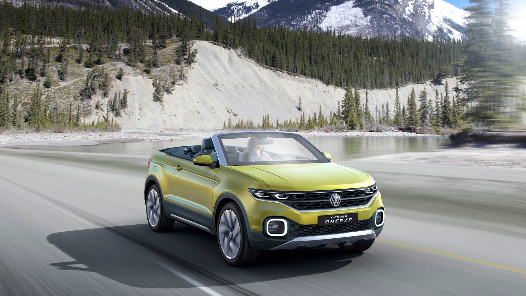 VW T-Cross Breeze: VW zeigt sich offen für ein kleines SUV.