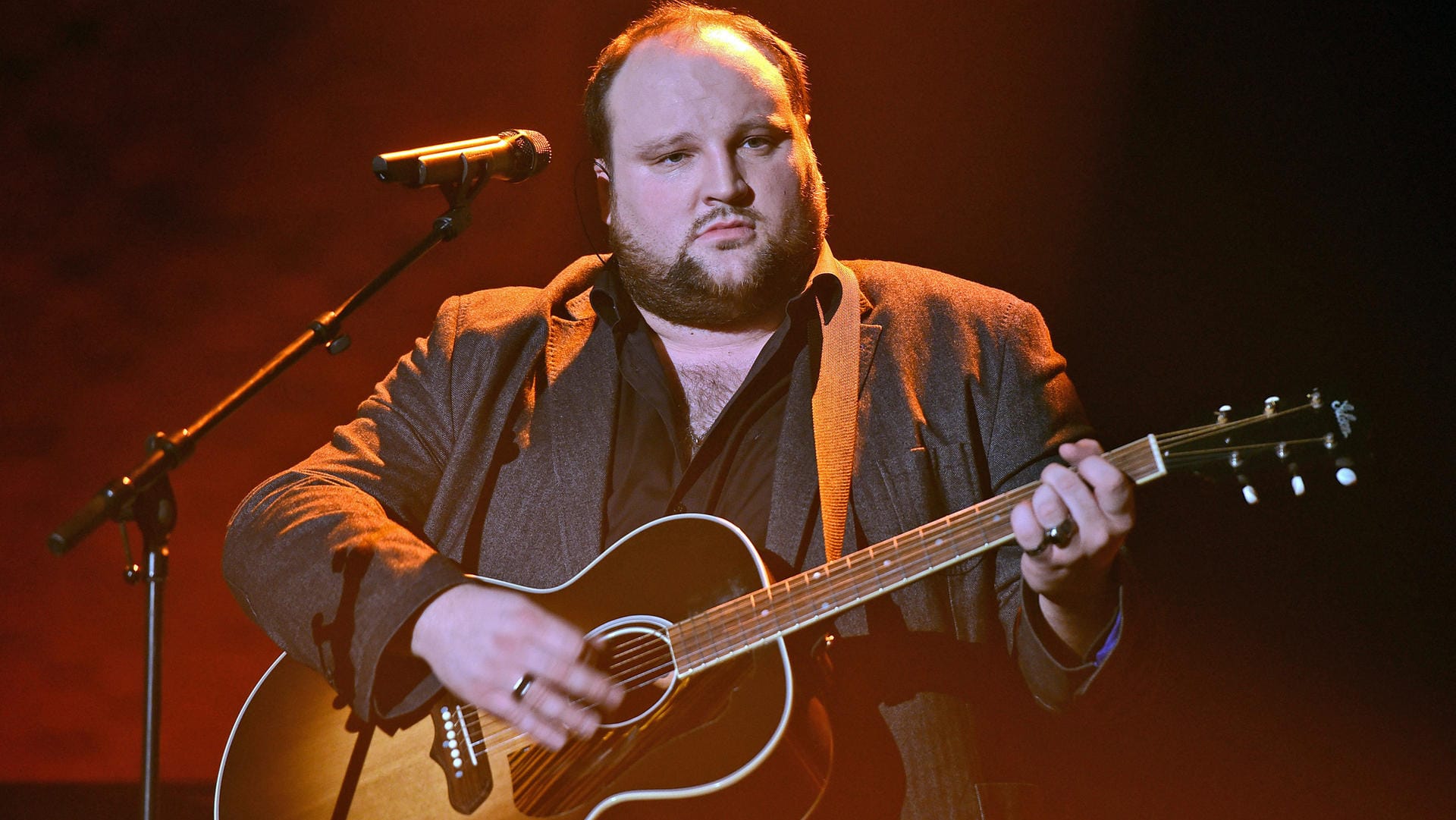 Alex Diehl auf der Bühne beim ESC-Vorentscheid in Köln.