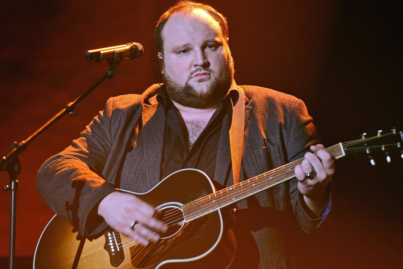 Alex Diehl auf der Bühne beim ESC-Vorentscheid in Köln.