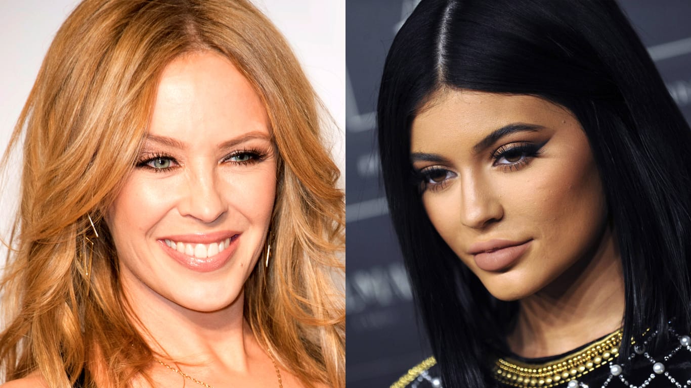 Kylie Minogue und Kylie Jenner streiten sich um ihren Vornamen.