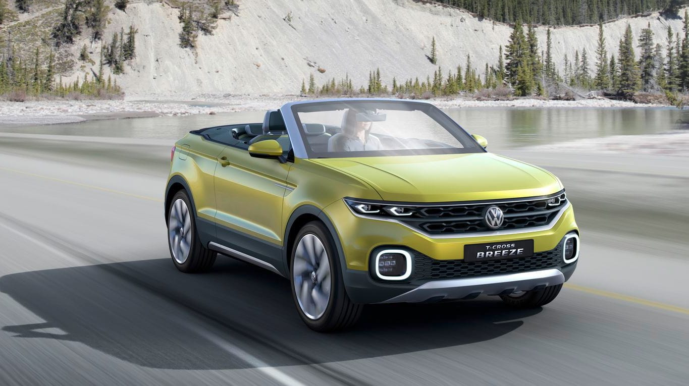 VW T-Cross Breeze: kleines Polo-SUV als Cabrio.