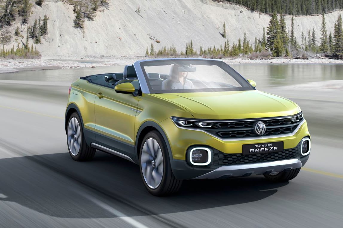 VW T-Cross Breeze: kleines Polo-SUV als Cabrio.