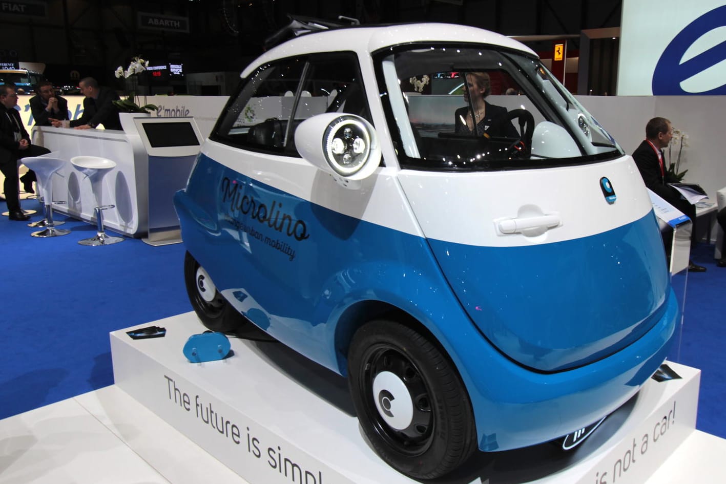So sieht die Isetta als Elektroauto aus.