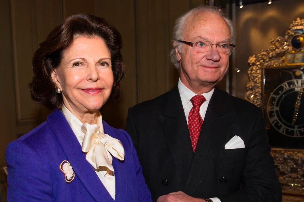 Königin Silvia und König Carl XVI. Gustaf freuen sich über einen Enkelsohn.