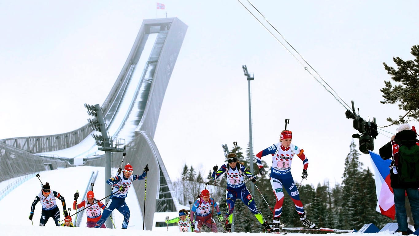 Die Biathlon-WM 2016 findet am Holmenkollen in Oslo statt.