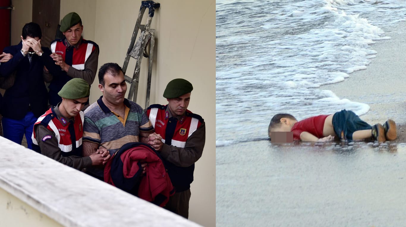 Türkei: Das Bild des toten dreijährigen Aylan Kurdi am Strand von Bodrum ging um die Welt.