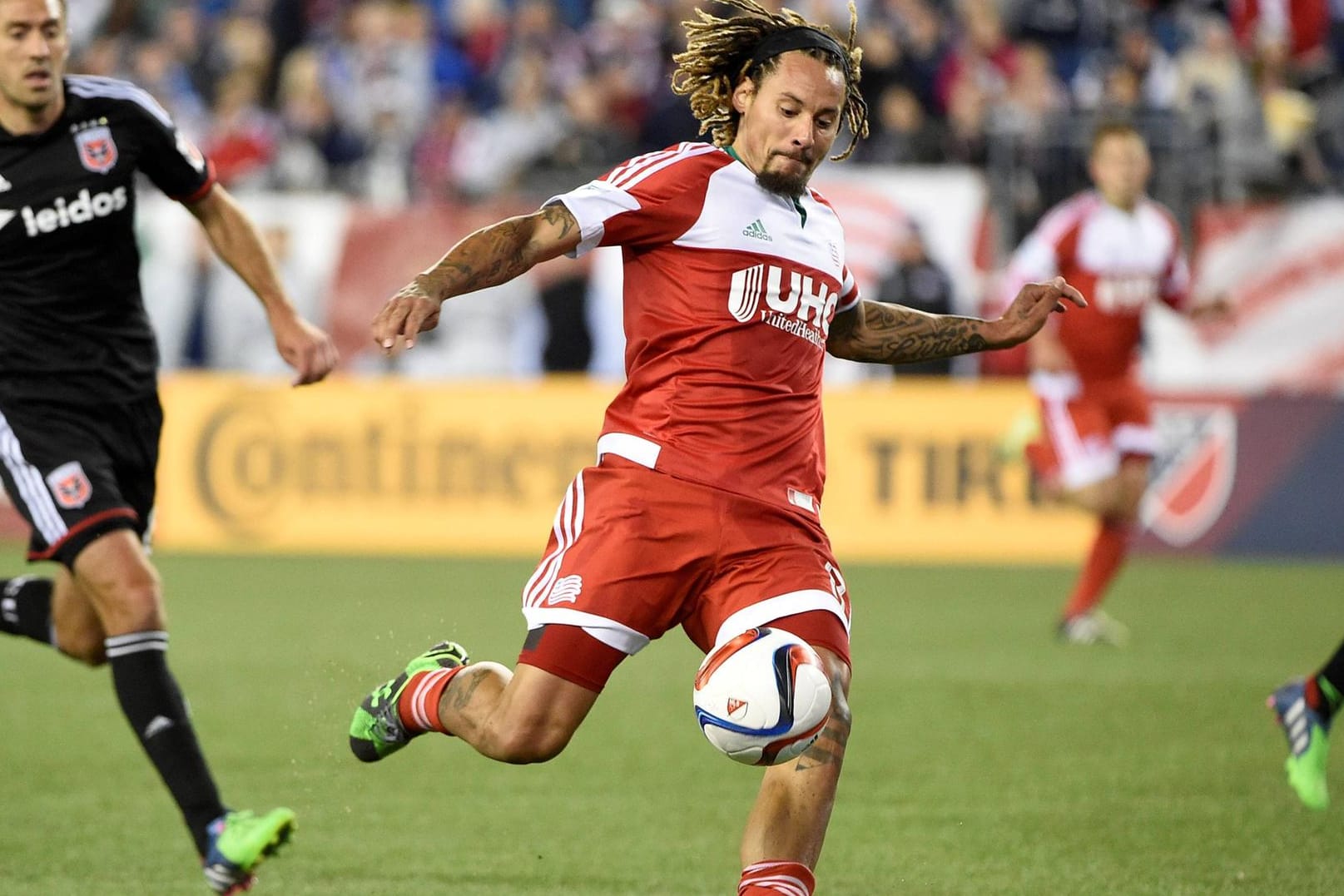 Jermaine Jones im Trikot der New England Revolution.