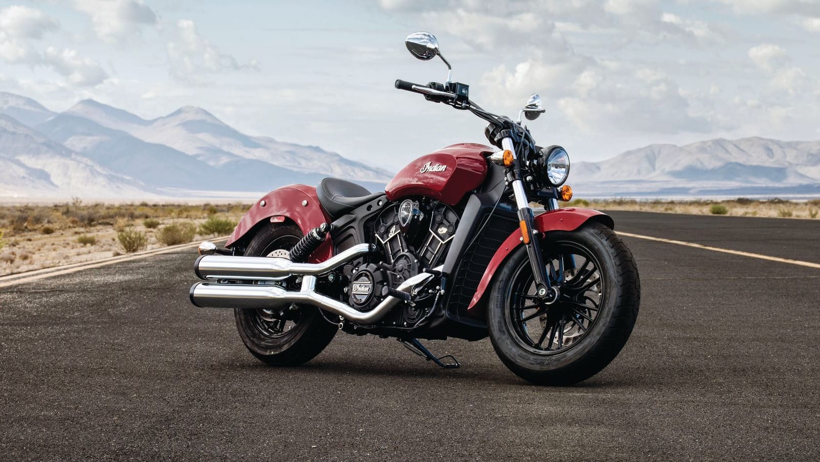 Die Scout Sixty gehört zu den coolen Cruisern von Indian Motorcycle.