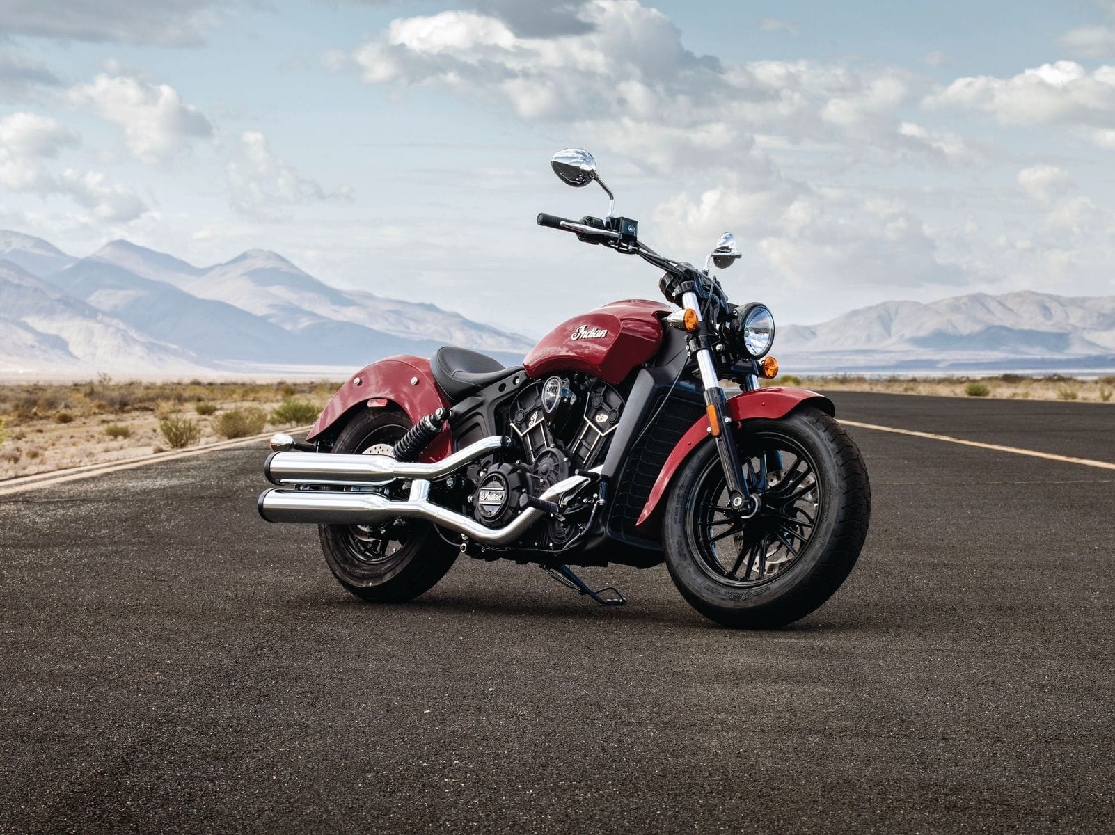 Auch die Indian Motorcycle Scout Sixty ist bei Fans der Cruiser beliebt.