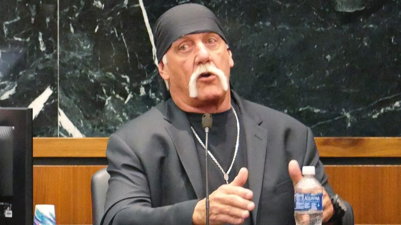 Hulk Hogan sagt vor Gericht aus.