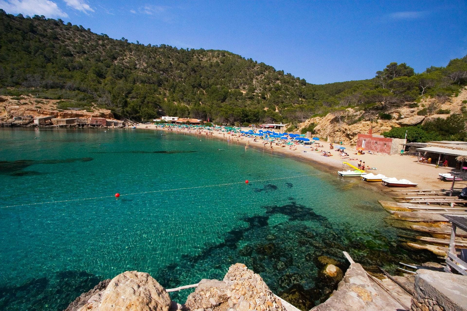 Die Calas Benirras im Norden Ibizas ist ein wundervoller Ort.