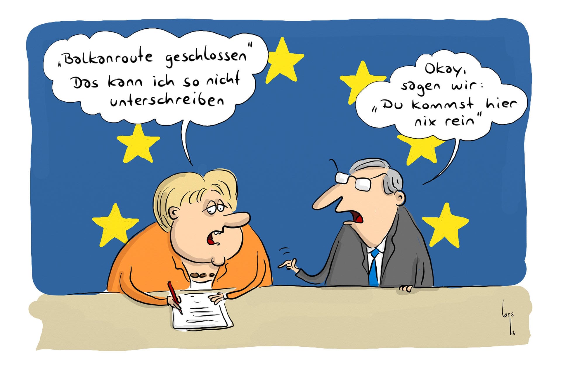 Merkels "Durchbruch" beim EU-Türkei-Gipfel.