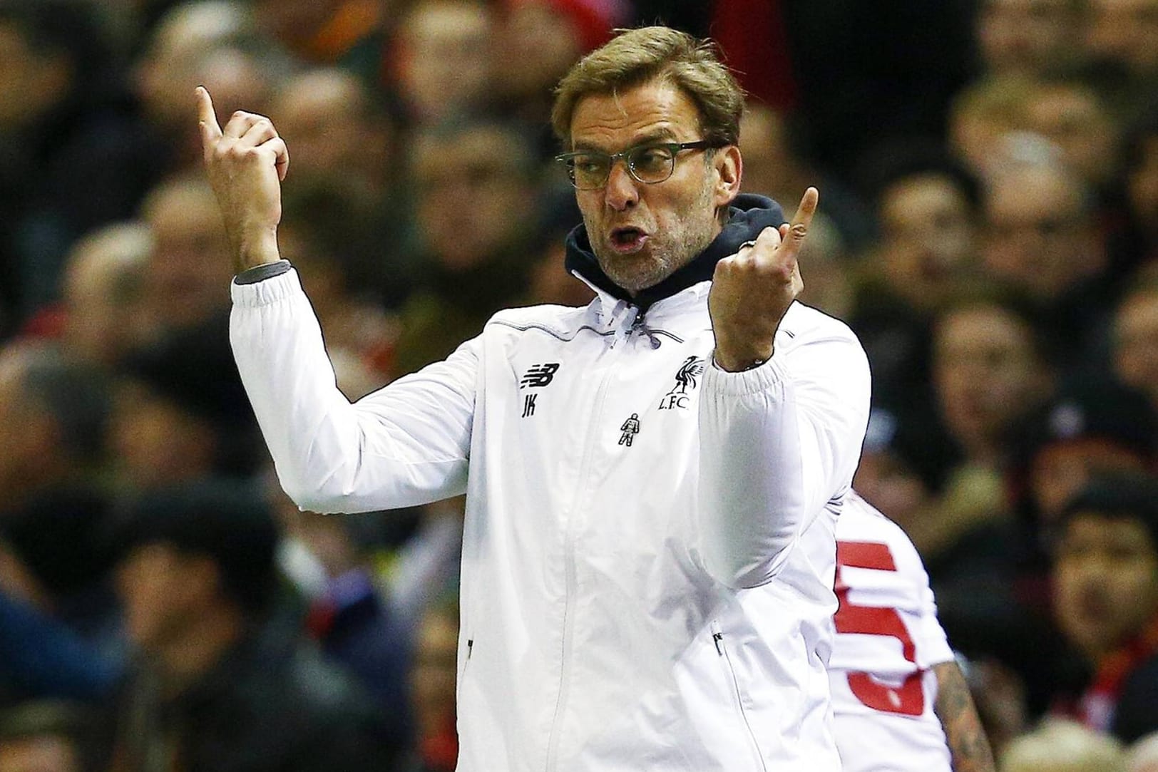 Jürgen Klopp hat nach dem Sieg gegen Manchester United allen Grund zu jubeln.