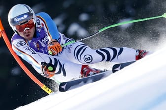 Auf Kurs: Andreas Sander bei der alpinen Abfahrt im norwegischen Kvitfjell.