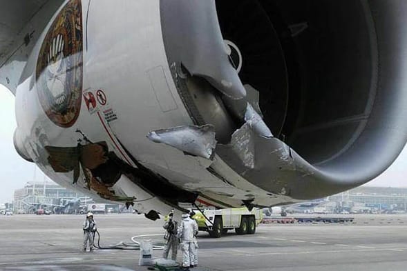 Trotz großer Schäden an der "Ed Force One" ist die Tour von Iron Maiden nicht in Gefahr.